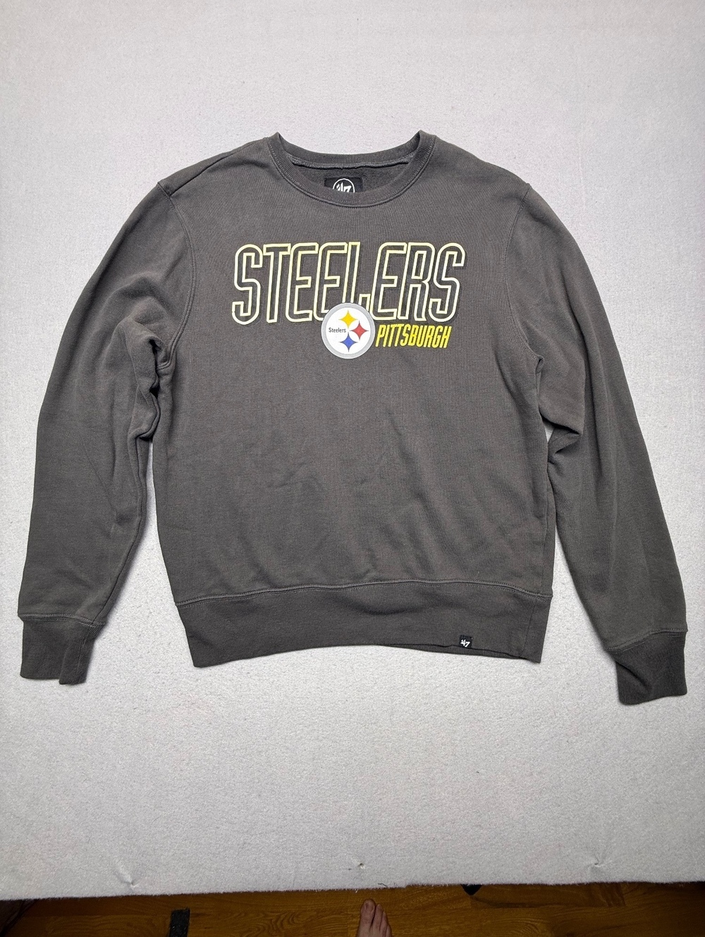 Pittsburgh Steelers '47 Sweatshirt Medium Black NFL Football